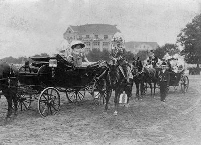 The Great Military Review at Tempelhofer Field, Berlin, Germany, Early 20th Century by Unbekannt