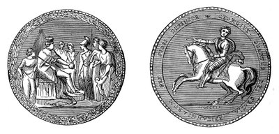 The Great Seal of King George IV by Unbekannt
