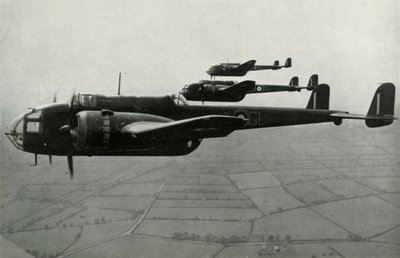 The Handley Page Hampden by Unbekannt