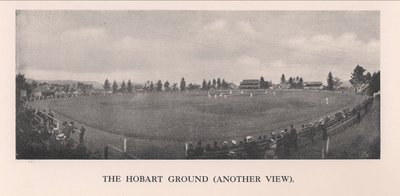 The Hobart Cricket Ground, Tasmania, Australia by Unbekannt