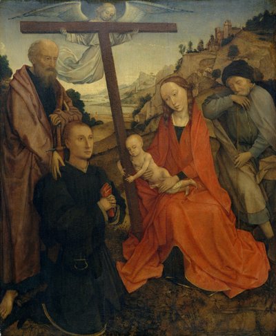 The Holy Family with Saint Paul and a Donor by Unbekannt