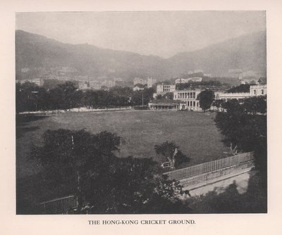 The Hong Kong Cricket Ground by Unbekannt