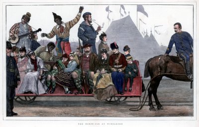 The Horse Car at Wimbledon, 1872 by Unbekannt