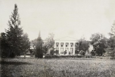 The House of the Levashovs Estate Osinovaya Roshcha, 1885 by Unbekannt