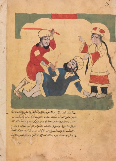 The Husband Beats His Wife