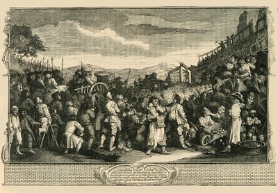 The Idle Apprentice Executed at Tyburn (After Hogarth
