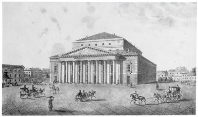 The Imperial Bolshoi Kamenny Theatre, St Petersburg, Russia by Unbekannt