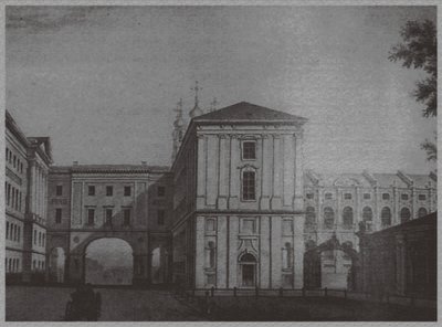 The Imperial Lyceum in Tsarskoye Selo by Unbekannt