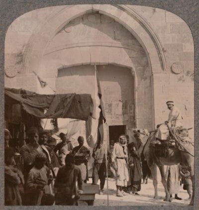 The Jaffa Gate Closed, Showing Needle