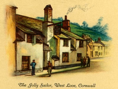 The Jolly Sailor, West Looe, Cornwall, 1939 by Unbekannt