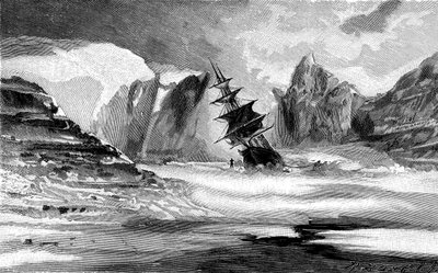 The Kane Expedition in the Ice of Smith Sound by Unbekannt