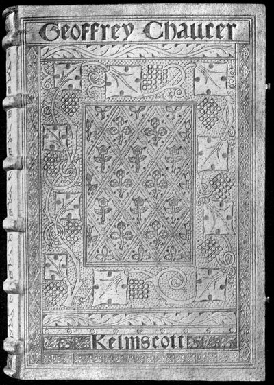 The Kelmscott Chaucer, with a Special Binding by William Morris by Unbekannt