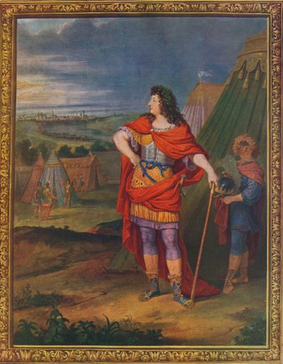 The King Louis XIV as a Roman Emperor by Unbekannt
