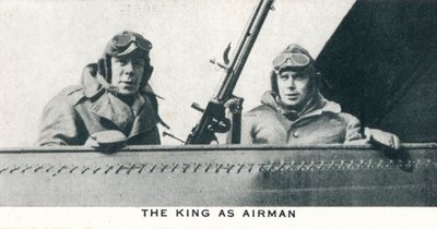 The King as Airman, 1918 by Unbekannt