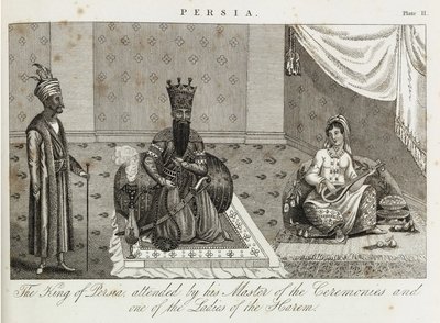 The King of Persia, c.1810-1829 by Unbekannt