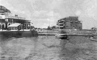 The Landing Stage, Aden by Unbekannt