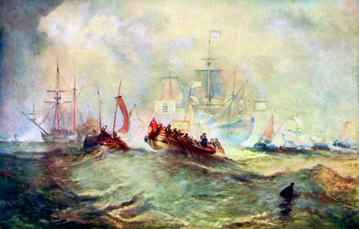 The Landing of William of Orange at Torbay, 1688, c1920 by Unbekannt