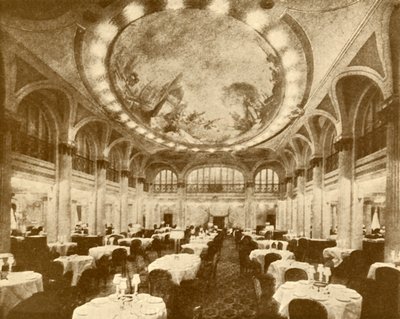 The Lavishly Decorated Main Dining Saloon of the Leviathan by Unbekannt