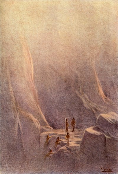 The Lenape Come to the Place of Caves by Unbekannt