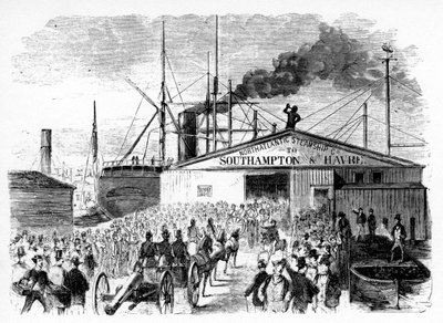 The Loading of the Atlantic and Baltic Boats by Unbekannt