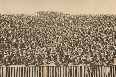 The Many-Headed Voice Which Roars Behind The Touch-Line Every Winter Saturday, c1935 by Unbekannt