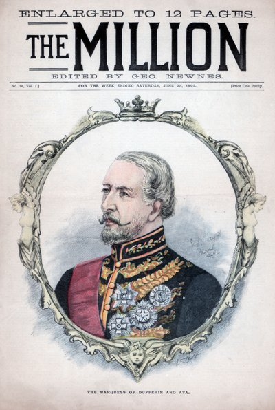 The Marquess of Dufferin and Ava by Unbekannt