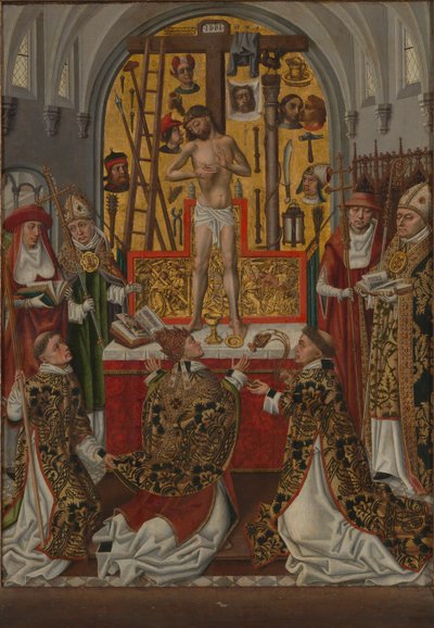 The Mass of Saint Gregory the Great, c. 1500 by Unbekannt