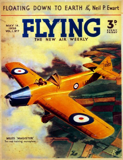 The Miles Magister Aeroplane by Unbekannt