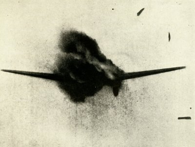The Moment of Victory: A Heinkel III About To Go In by Unbekannt