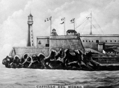 The Morro Castle by Unbekannt