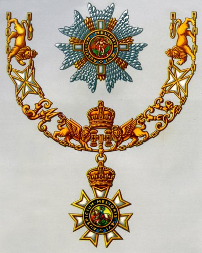 The Most Distinguished Order of St Michael and St George, 1941 by Unbekannt