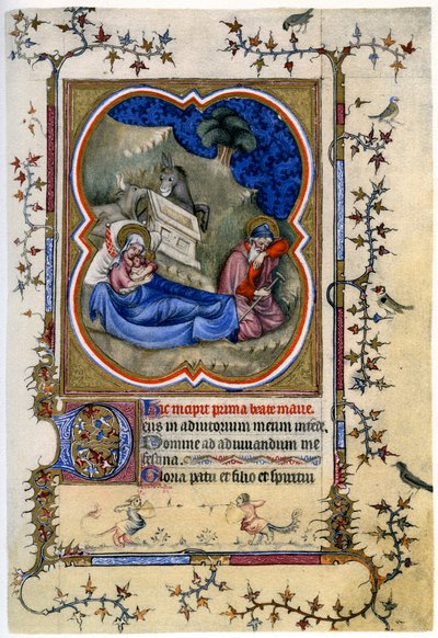 The Nativity, from a Book of Hours and Missal by Unbekannt