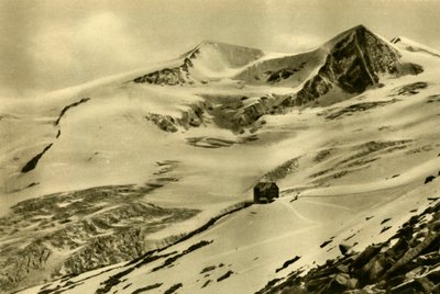 The Neue Prager Hütte, Großvenediger mountain, Tyrol, Austria, c1935 by Unbekannt
