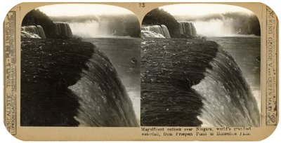 The Niagara Falls, from Prospect Point to Horseshoe Falls, Late 19th Century by Unbekannt