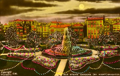The Old Steine Gardens, Brighton, Sussex by Unbekannt