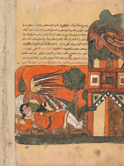 The Parent Bird Blinds the Prince in Revenge for the Death of her Young One by Unbekannt