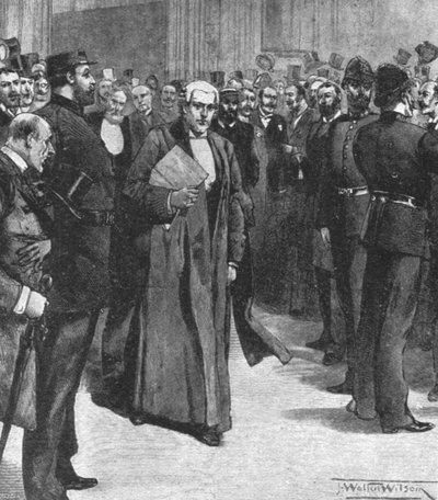 The Passage of the Home Rule Bill from the Commons to the Lords, September 2, 1893 by Unbekannt