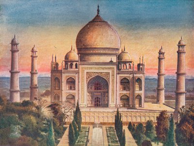 The Peerless Gem of Mohammerdan Architecture: The Taj Mahal at Agra, 1908 by Unbekannt