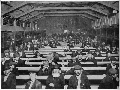 The Penny Sit-Up, Salvation Army shelter, Blackfriars, London by Unbekannt