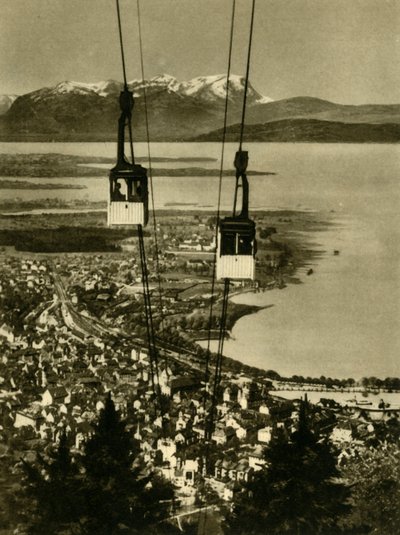 The Pfänderbahn cable car, Bregenz, Austria by Unbekannt