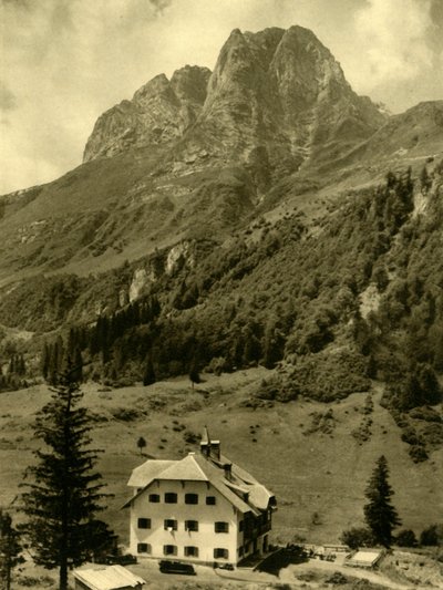 The Plocken Pass in the Carnic Alps Mountain Range, Austria by Unbekannt