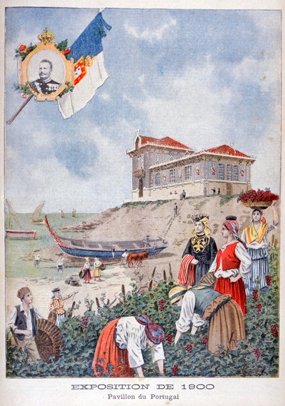 The Portuguese Pavilion at the Universal Exhibition of 1900, Paris by Unbekannt