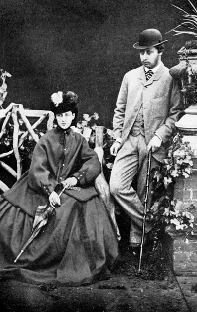 The Prince and Princess of Wales by Unbekannt
