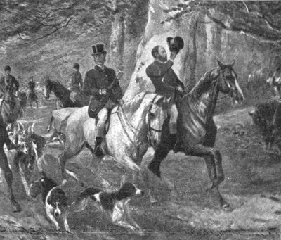 The Prince of Wales as a Hunting-Man, Late 19th Century, 1901 by Unbekannt