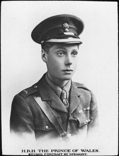 The Prince of Wales, Future King Edward VIII by Unbekannt
