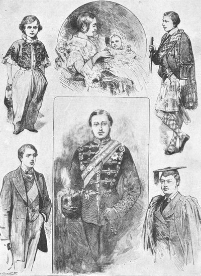 The Prince of Wales in his Early Days, 1901 by Unbekannt