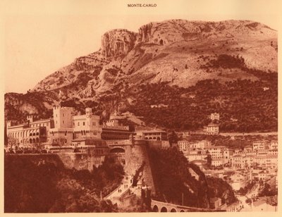 The Princes Palace and La Condamine, Monte Carlo, 1930 by Unbekannt