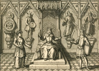 The Principal Idols of the Saxons, worshipped in Britain by Unbekannt