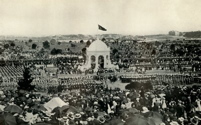 The Proclamation of the Commonwealth of Australia at Sydney on January 1st, 1901, c1930 by Unbekannt