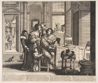 The Prodigal Son in a House of Ill Repute by Unbekannt